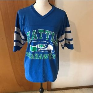 Vintage Seattle Seahawk fan Jersey